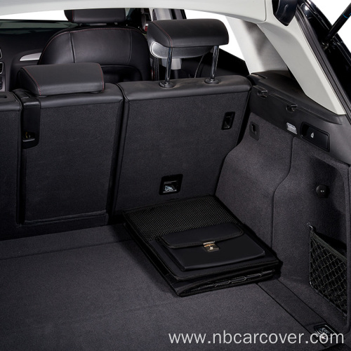 SUV car storage box organizer high quality leather